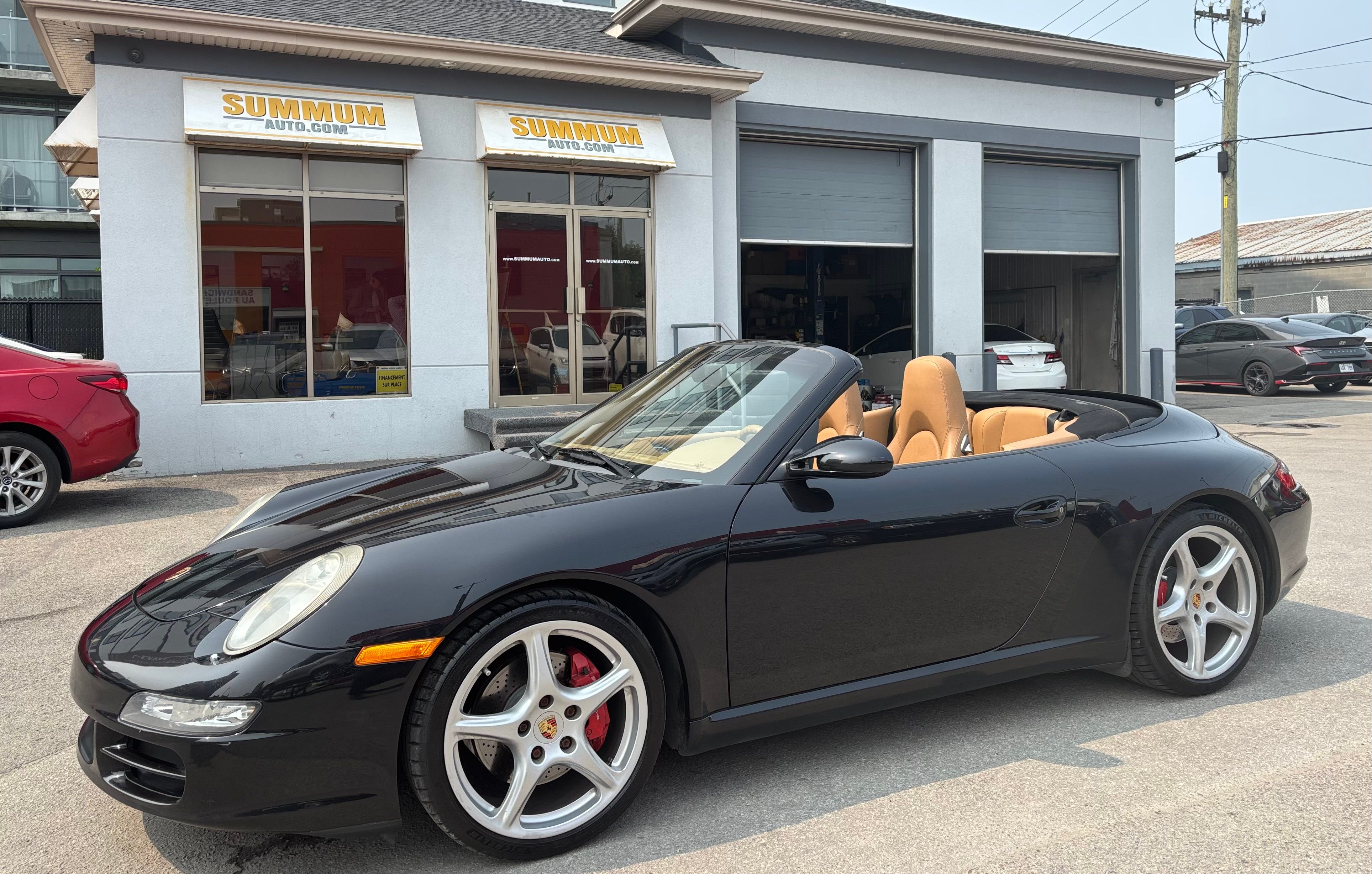 Porsche 911 CARRERA S CONVERTIBLE Carrera 4S Cabriolet 2008 — photo 3