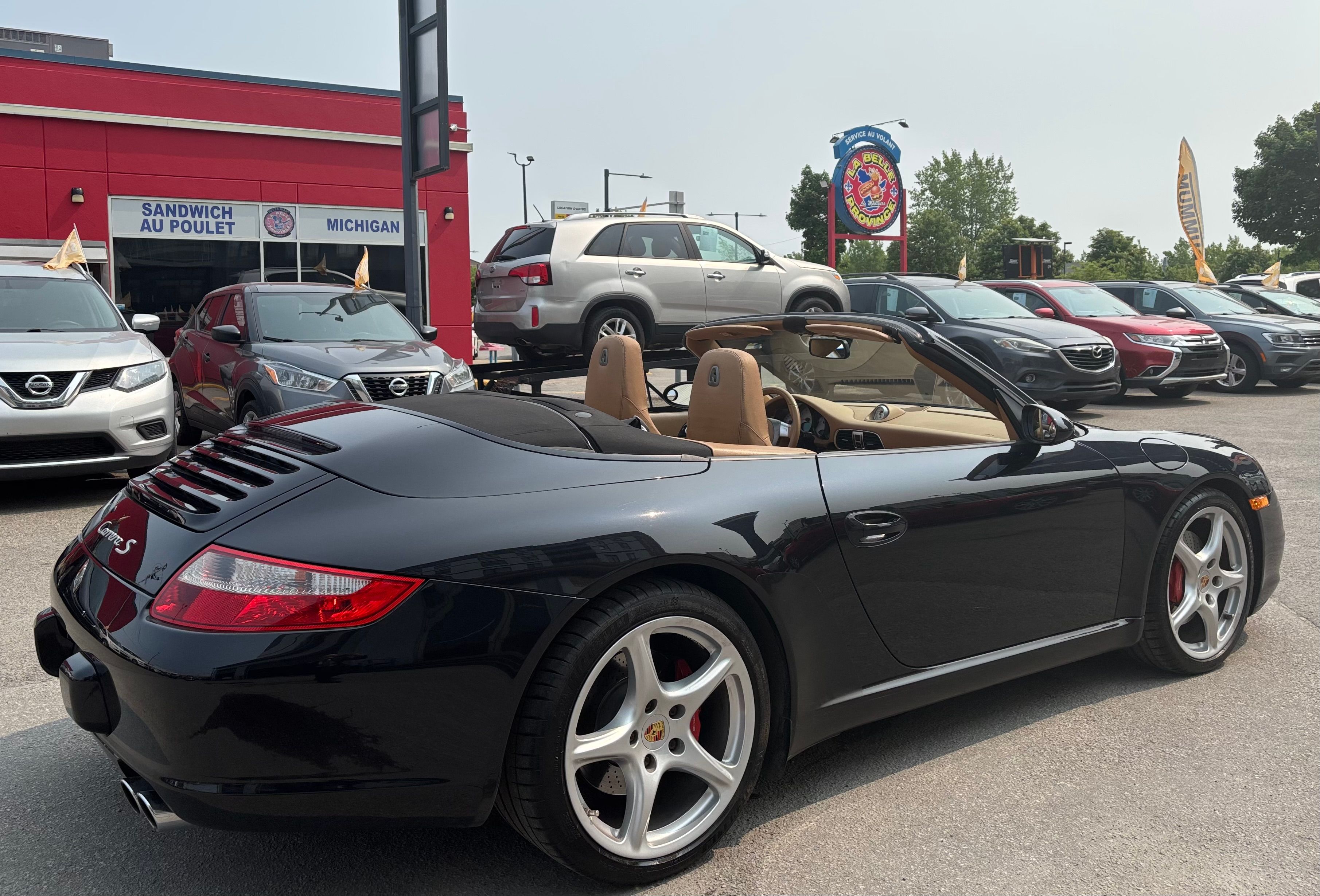 Porsche 911 CARRERA S CONVERTIBLE Carrera 4S Cabriolet 2008 — photo 8