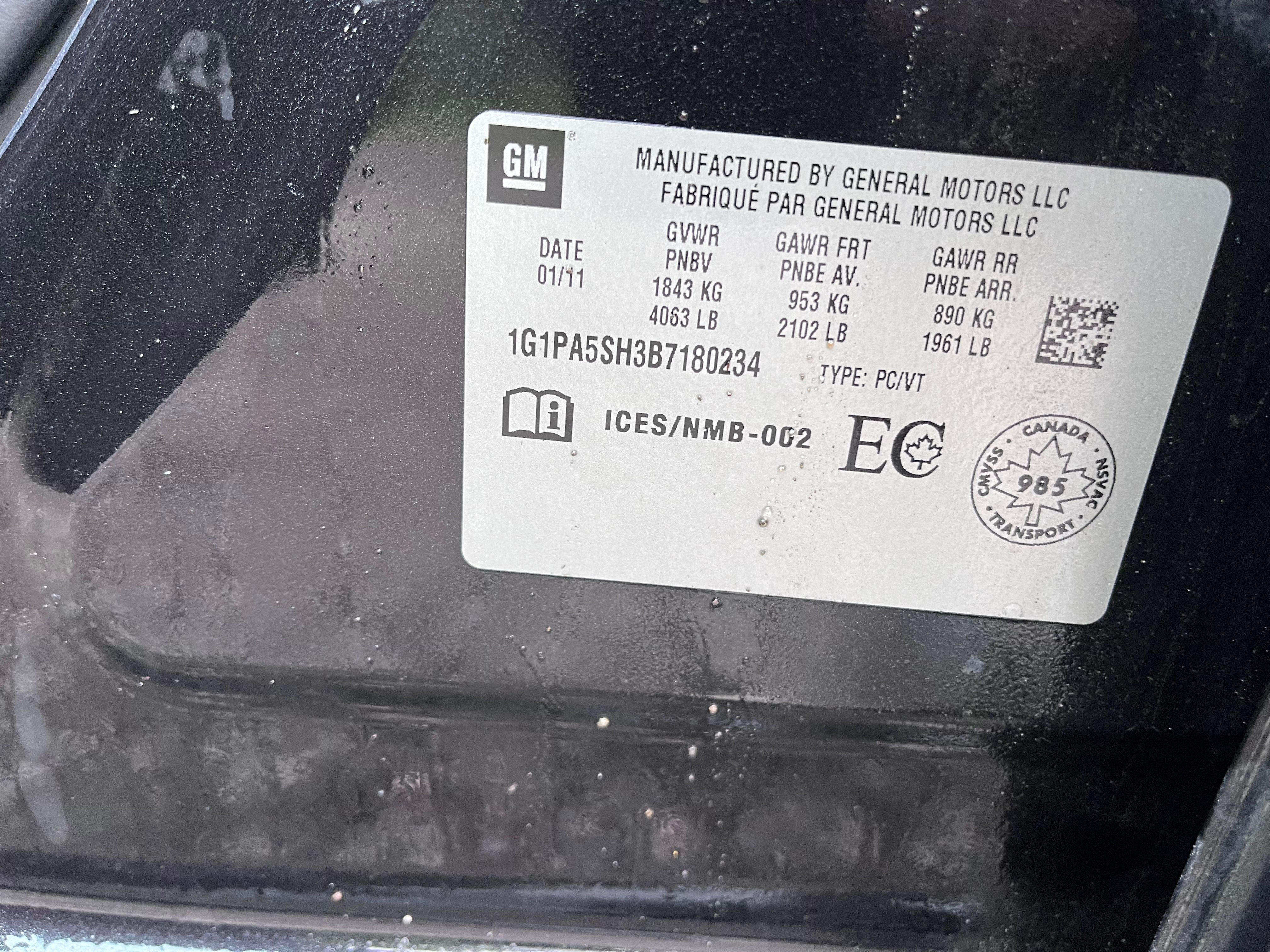 Chevrolet Cruze 2011 - Image 13