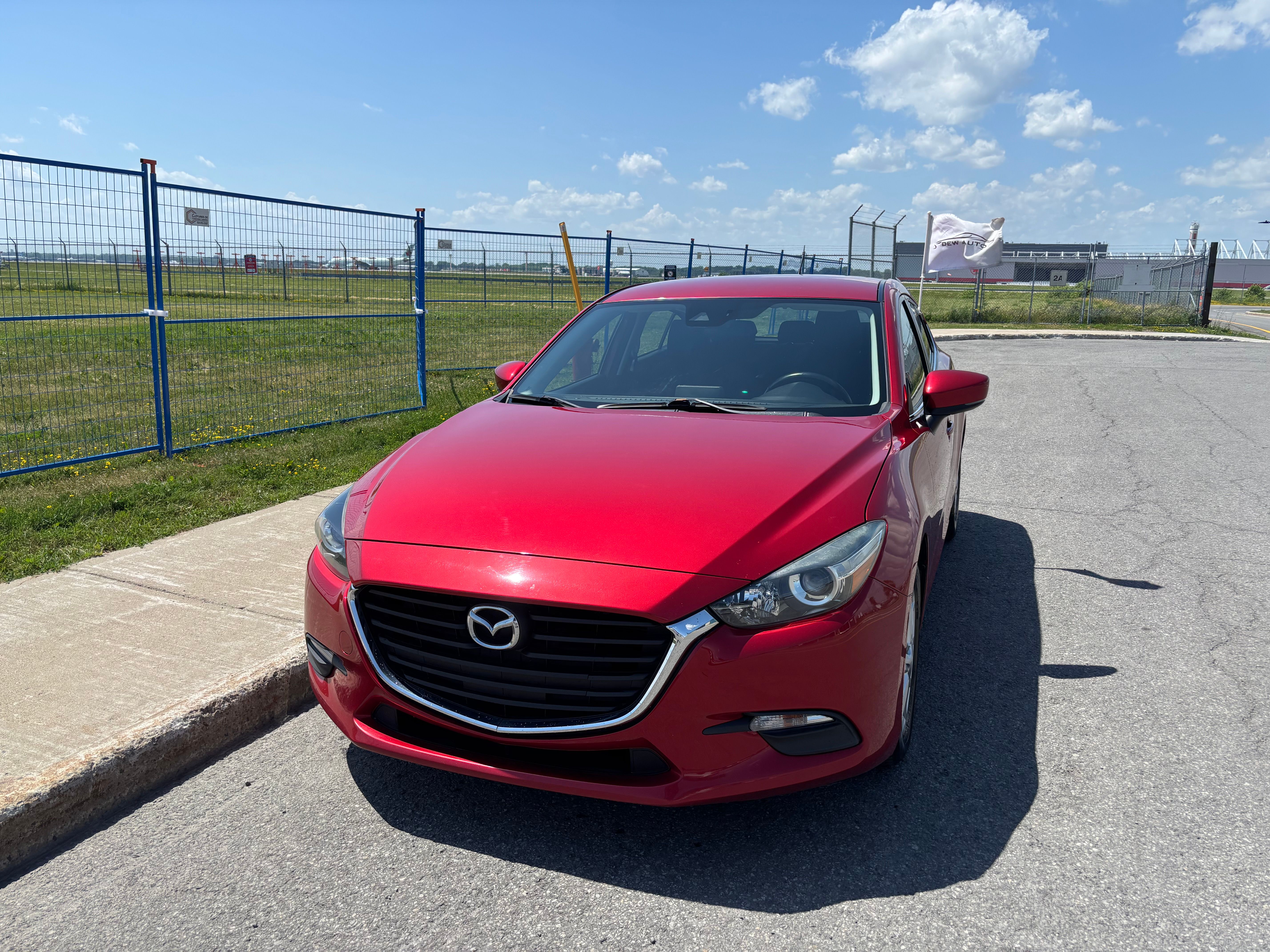 Red 2018 Mazda MAZDA3 Sport Hatchback 6-Speed Automatic