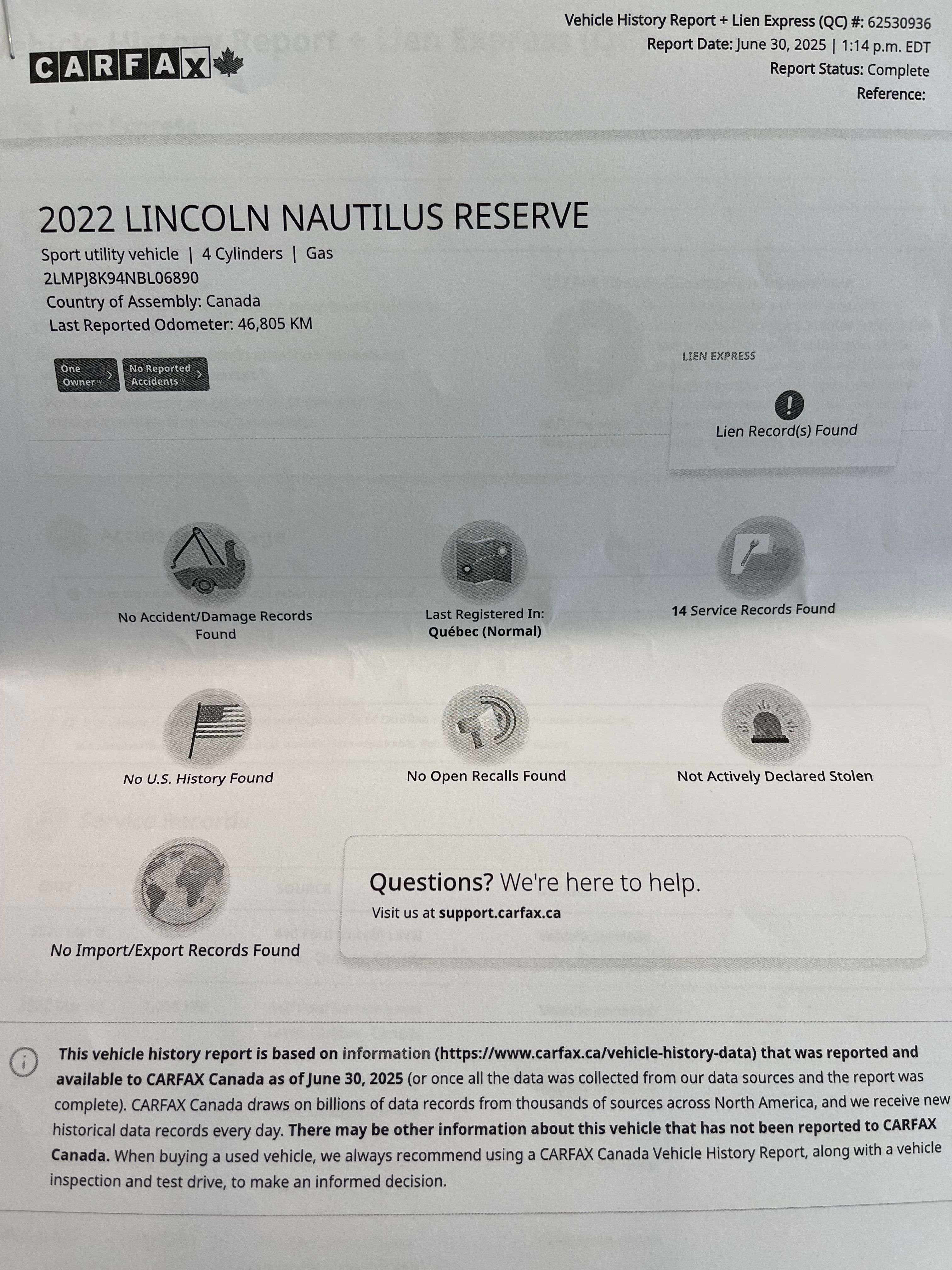 Lincoln Nautilus 2022 - Image 28